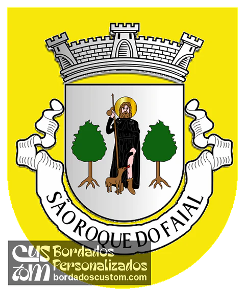 Emblema Bordado Freguesia de São Roque do Faial (Santana, Madeira)