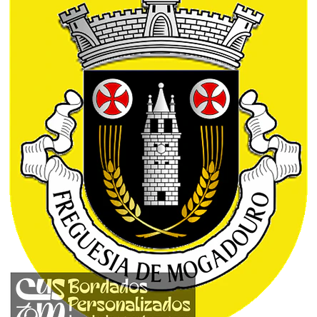 Emblema Bordado Antiga Freguesia de Mogadouro (Mogadouro, Bragança) 1