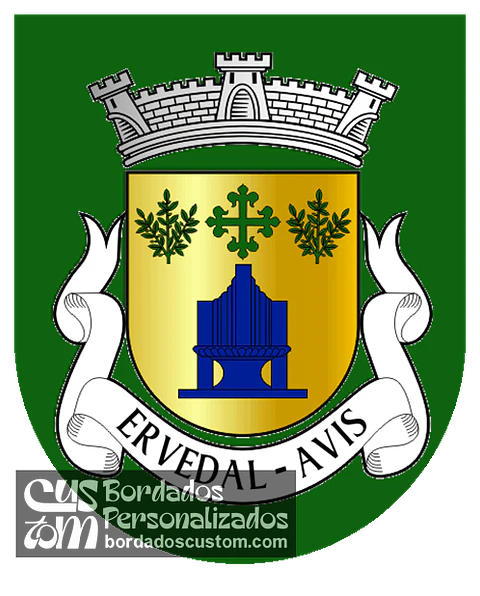 Emblema Bordado Freguesia de Ervedal (Portalegre, Portalegre)