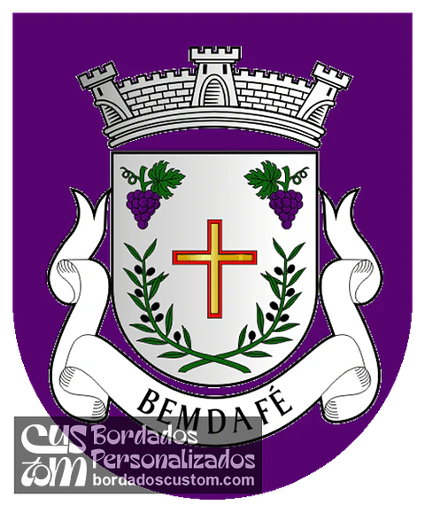 Emblema Bordado Antiga Freguesia de Bem da Fé (Condeixa-a-Nova, Coimbra)