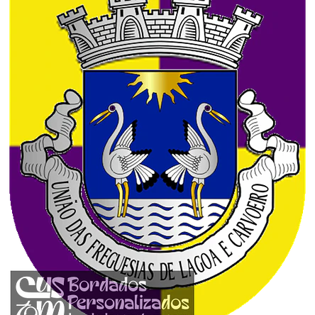 Emblema Bordado Freguesia de Lagoa e Carvoeiro (Lagoa, Faro) 1
