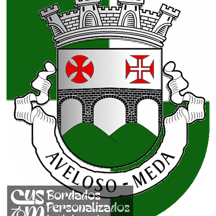 Emblema Bordado Freguesia de Aveloso (Mêda, Guarda) 1