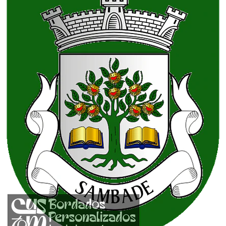 Emblema Bordado Freguesia de Sambade (Alfândega da Fé, Bragança) 1