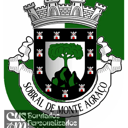 Emblema Bordado Município de Sobral de Monte Agraço (Lisboa) 1