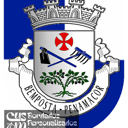 Emblema Bordado Antiga Freguesia de Bemposta (Penamacor, Castelo Branco) 1