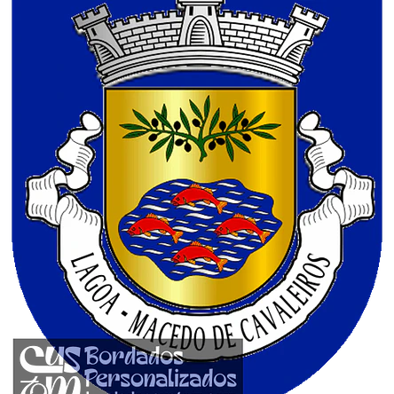 Emblema Bordado Freguesia de Lagoa (Macedo de Cavaleiros, Bragança) 1