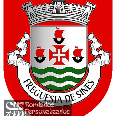 Emblema Bordado Freguesia de Sines (Sines, Setúbal) 1