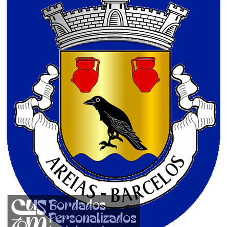Emblema Bordado Freguesia de Areias (Barcelos, Braga) 1