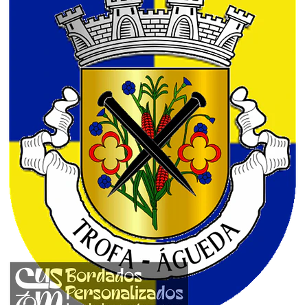 Emblema Bordado Antiga Freguesia de Trofa (Águeda, Aveiro) 1