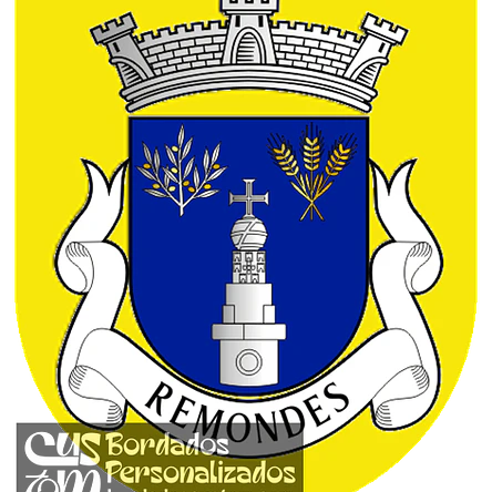 Emblema Bordado Antiga Freguesia de Remondes (Mogadouro, Bragança) 1