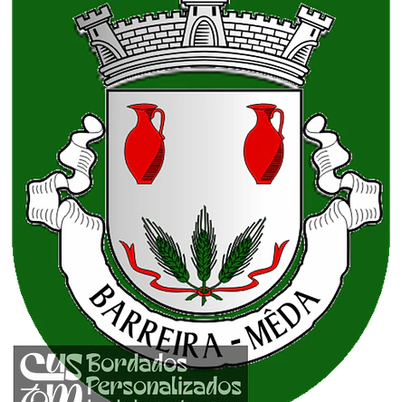 Emblema Bordado Freguesia de Barreira (Mêda, Guarda) 1