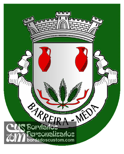 Emblema Bordado Freguesia de Barreira (Mêda, Guarda)