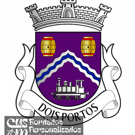 Emblema Bordado Antiga Freguesia de Dois Portos (Torres Vedras, Lisboa) 1