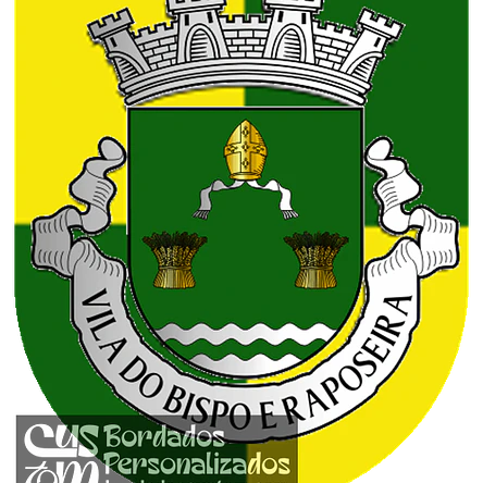 Emblema Bordado Freguesia de Vila do Bispo e Raposeira (Vila do Bispo, Faro) 1