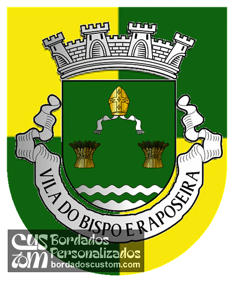 Emblema Bordado Freguesia de Vila do Bispo e Raposeira (Vila do Bispo, Faro)