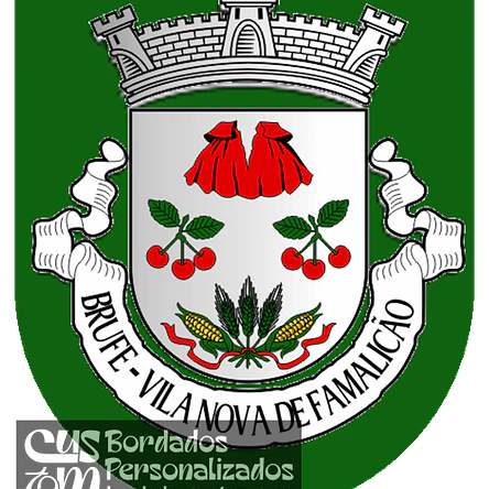 Emblema Bordado Freguesia de Brufe (Vila Nova de Famalicão, Braga) 1