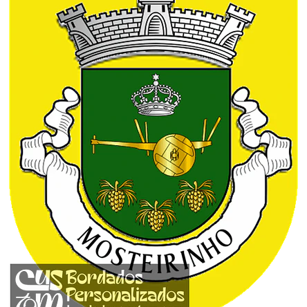 Emblema Bordado Antiga Freguesia de Mosteirinho (Tondela, Viseu) 1