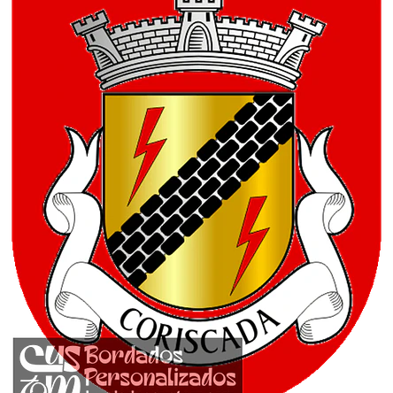 Emblema Bordado Freguesia de Coriscada (Mêda, Guarda) 1
