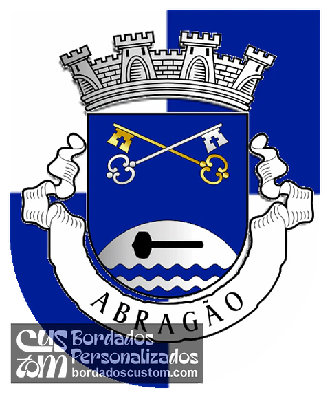 Emblema Bordado Freguesia de Abragão (Penafiel, Porto)