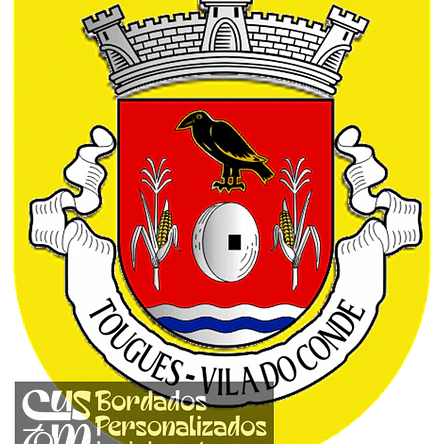 Emblema Bordado Antiga Freguesia de Tougues (Vila do Conde, Porto) 1
