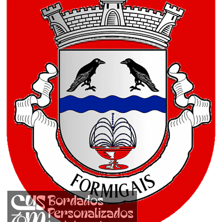 Emblema Bordado Antiga Freguesia de Formigais (Ourém, Santarém) 1
