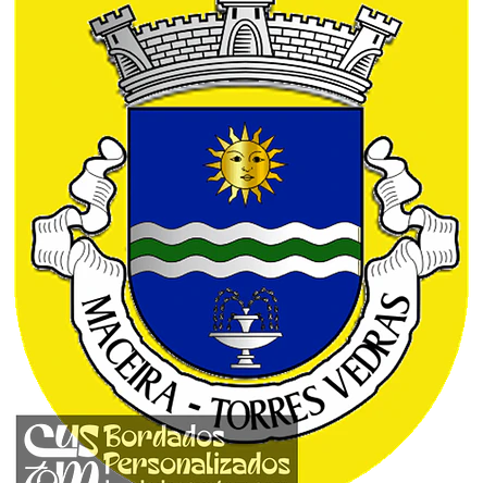 Emblema Bordado Antiga Freguesia de Maceira (Torres Vedras, Lisboa) 1