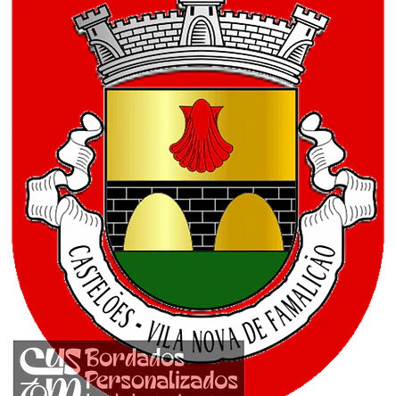 Emblema Bordado Freguesia de Castelões (Vila Nova de Famalicão, Braga) 1
