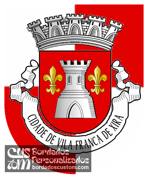 Emblema Bordado Município de Vila Franca de Xira (Lisboa)