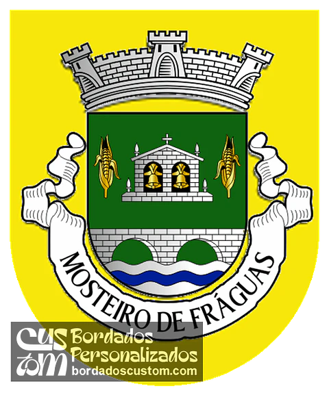 Emblema Bordado Antiga Freguesia de Mosteiro de Fráguas (Tondela, Viseu)