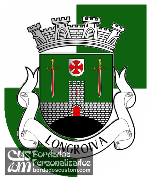 Emblema Bordado Freguesia de Longroiva (Mêda, Guarda)