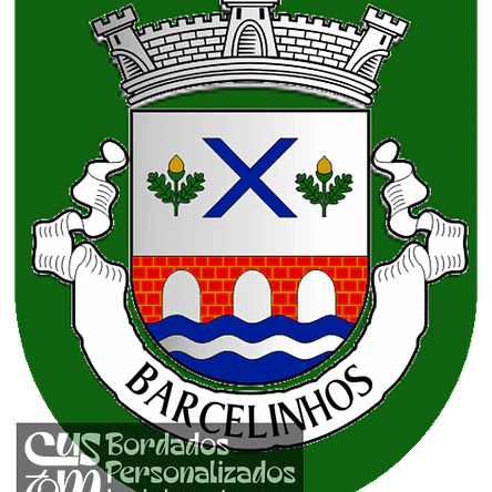 Emblema Bordado Freguesia de Barcelinhos (Barcelos, Braga) 1