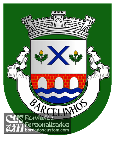 Emblema Bordado Freguesia de Barcelinhos (Barcelos, Braga)