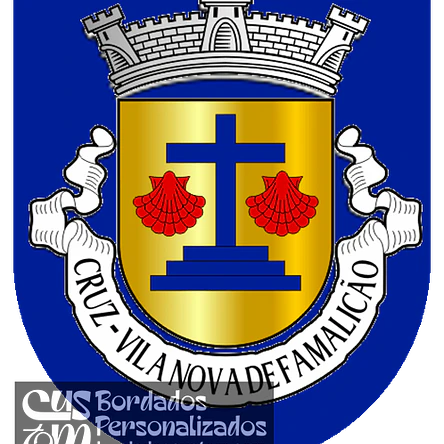Emblema Bordado Freguesia de Cruz (Vila Nova de Famalicão, Braga) 1