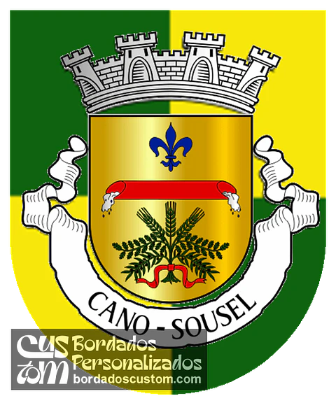 Emblema Bordado Freguesia de Cano (Sousel, Portalegre)