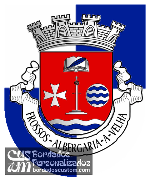 Emblema Bordado Antiga Freguesia de Frossos (Albergaria-a-Velha, Aveiro)