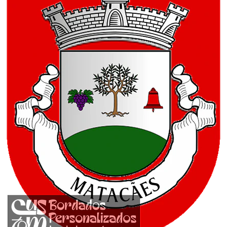 Emblema Bordado Antiga Freguesia de Matacães (Torres Vedras, Lisboa) 1