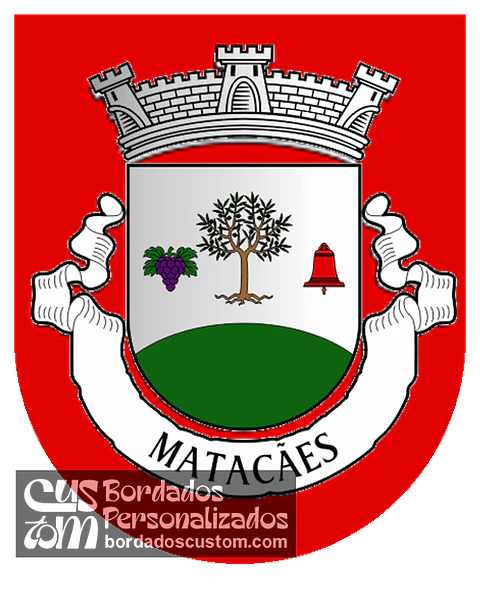 Emblema Bordado Antiga Freguesia de Matacães (Torres Vedras, Lisboa)