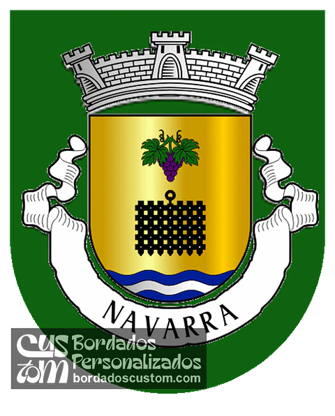Emblema Bordado Antiga Freguesia de Navarra (Braga, Braga)