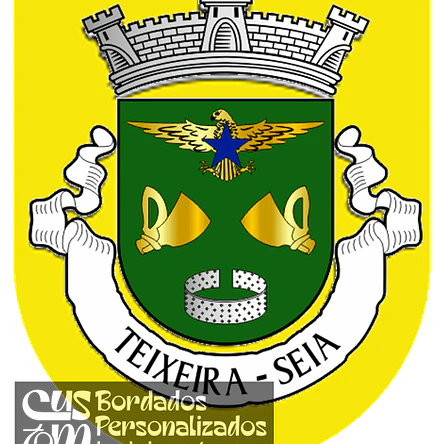 Emblema Bordado Freguesia de Teixeira (Seia, Guarda) 1