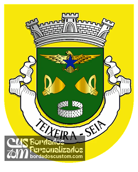 Emblema Bordado Freguesia de Teixeira (Seia, Guarda)