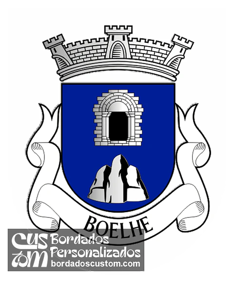 Emblema Bordado Freguesia de Boelhe (Penafiel, Porto)