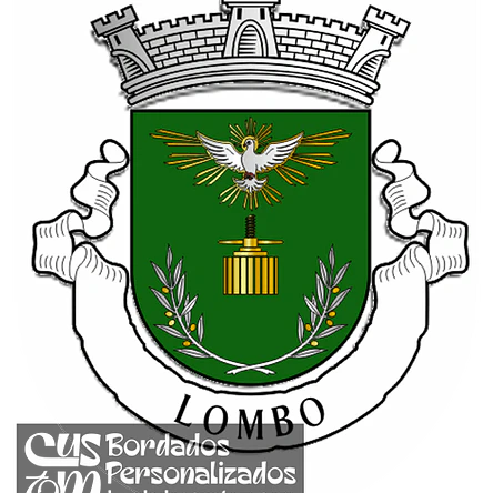 Emblema Bordado Freguesia de Lombo (Macedo de Cavaleiros, Bragança) 1