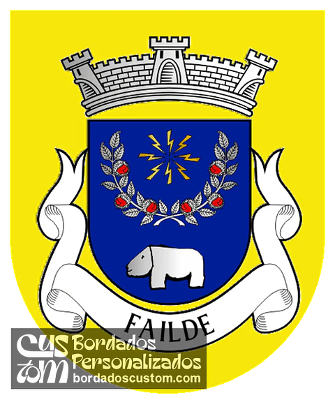 Emblema Bordado Antiga Freguesia de Faílde (Bragança, Bragança)
