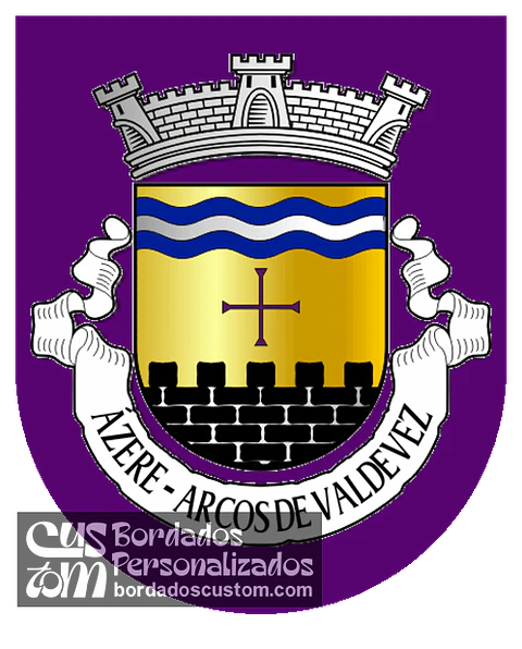 Emblema Bordado Freguesia de Ázere (Arcos de Valdevez, Viana do Castelo)