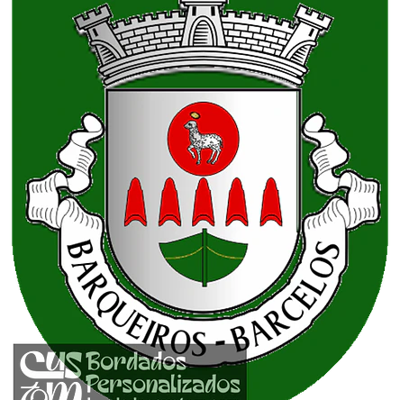 Emblema Bordado Freguesia de Barqueiros (Barcelos, Braga) 1