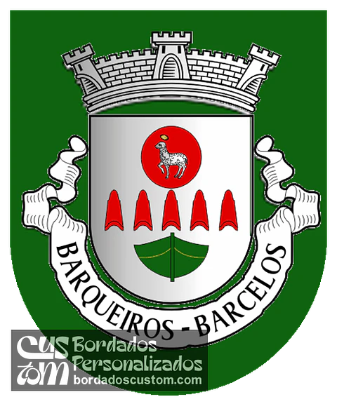 Emblema Bordado Freguesia de Barqueiros (Barcelos, Braga)