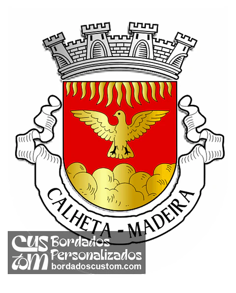 Emblema Bordado Município de Calheta (Madeira) (Madeira)