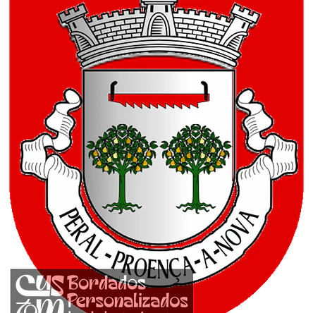 Emblema Bordado Antiga Freguesia de Peral (Proença-a-Nova, Castelo Branco) 1