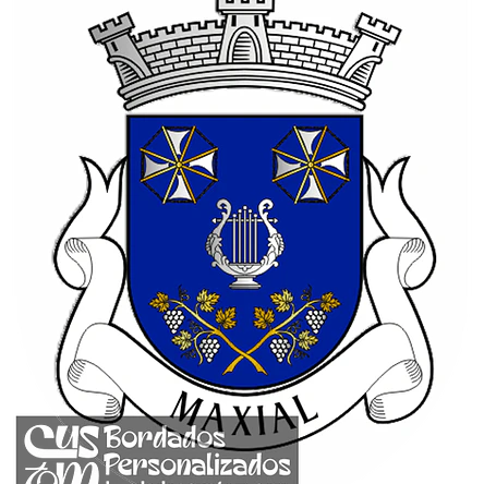 Emblema Bordado Antiga Freguesia de Maxial (Torres Vedras, Lisboa) 1