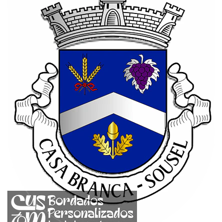 Emblema Bordado Freguesia de Casa Branca (Sousel, Portalegre) 1
